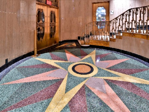 Terrazzo Floor, Indiana Bottleworks